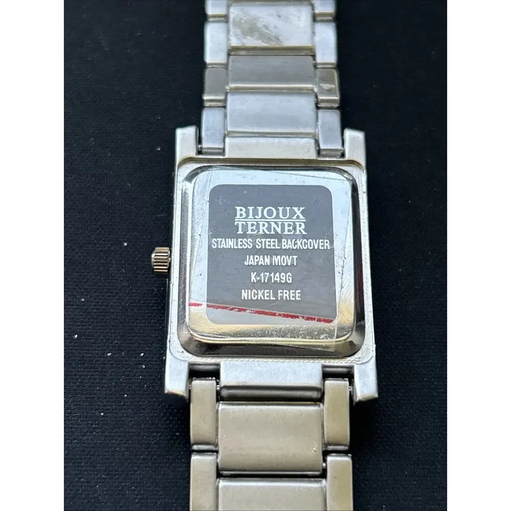 Terner Silver Tone Women’s Quartz Watch